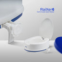 Raised Toilet Seat for Enhanced Comfort and Support