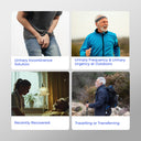 UroActive Wearable Urine Collection Bag Kit for Men - Mexple