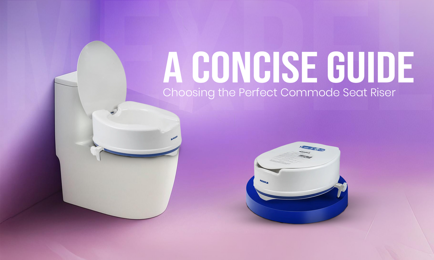Choosing the Perfect Commode Seat Riser: A Concise Guide – Mexple