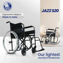 Jazz S20 Daily Lightweight & Foldable Wheelchair