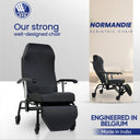Normandie Geriatric Chair with Reclinable Backrest