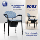 9063 Adjustable Commode Chair