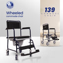 139 Premium Elegant Bedside Commode Chair - Mexple