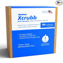 Xcrubb Disposable Rinse-Free Bathing Sponges, 30pcs