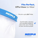 MEXPLE Adult Long Arm Cast Cover for Shower | 100% Waterproof Reusable Shower Sleeve for Casts