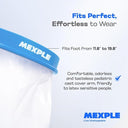 MEXPLE Adult Ankle Cast Cover for Shower | Waterproof Reusable Shower Sleeve for Casts