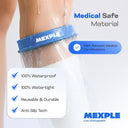 MEXPLE Adult Leg Calf Cast Cover for Shower | 100% Waterproof & Reusable Showering Foot | for Casts