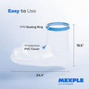 MEXPLE Adult Long Arm Cast Cover for Shower | 100% Waterproof Reusable Shower Sleeve for Casts