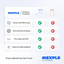 MEXPLE Adult Leg Calf Cast Cover for Shower | 100% Waterproof & Reusable Showering Foot | for Casts