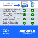 Xcrubb Disposable Rinse-Free Bathing Sponges, 30pcs