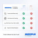 MEXPLE Adult Ankle Cast Cover for Shower | Waterproof Reusable Shower Sleeve for Casts