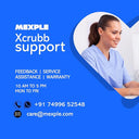 Xcrubb Disposable Rinse-Free Bathing Sponges, 30pcs