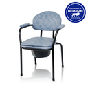9062 Premium Commode Chair with Fixed Armrest