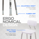 Xosmos Signature Shower Stool with Backrest (HL-7202-2)