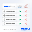 MEXPLE RaiXer2 Toilet Seat Height Raiser for Western Commode (2 Inches)