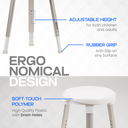 Xosmos Signature Revolving Top Shower Stool (HL-7203)