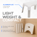 Xosmos Signature Squat Shower Stool/Bench (HL-7200)