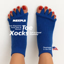 ToeXocks Toe Separator Socks, Men & Women