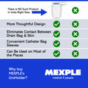 MEXPLE UroHolder Catheter Leg Bag Holder Catheter