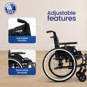 V500 Lightweight Active Wheelchair for Leisure - Mexple