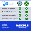 MEXPLE XuturePad Premium Suture Practice Kit