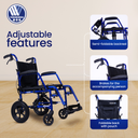 Bobby Portable & Foldable Travel Wheelchair - Mexple
