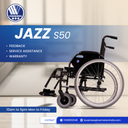 Jazz S50 Foldable Hands Adjustable Wheelchair - Mexple